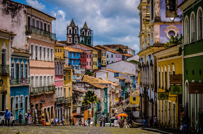 View of buildings in city