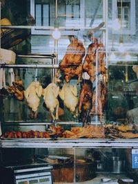 Close-up of fish for sale at store
