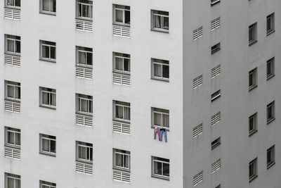 Full frame shot of apartment building