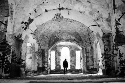 Interior of historic building