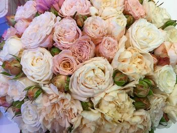 Close-up of rose bouquet