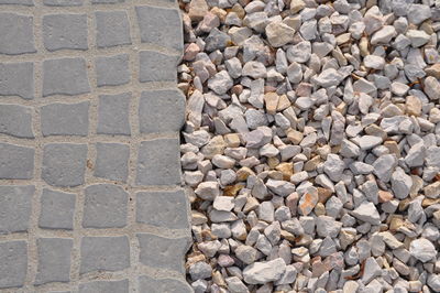Stones in the sea