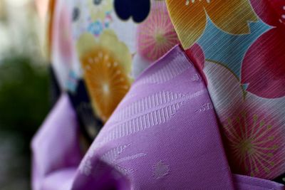 Close-up of multi colored pattern