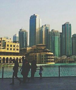 Modern buildings in city