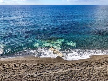 Scenic view of beach