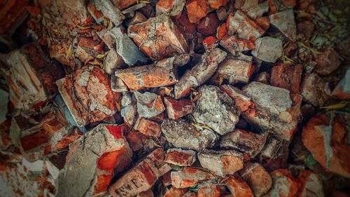 Full frame shot of rocks