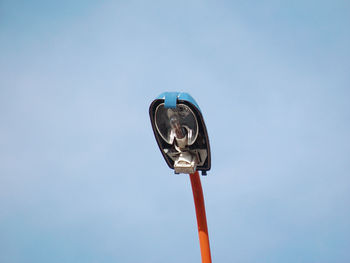 Low angle view of blue sky