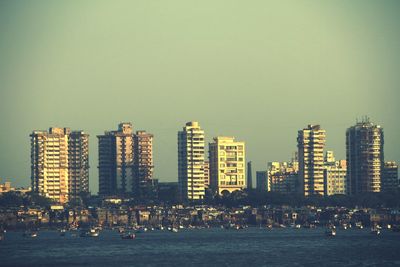 Mumbai cityscape against sky