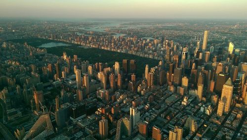 Aerial view of cityscape