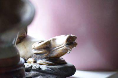 Close-up of buddha statue