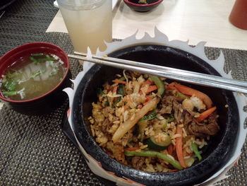 Close-up of food in bowl