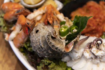 Close-up of food