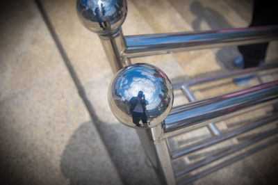 Close-up of blue background