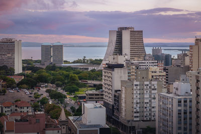 Cityscape against sky