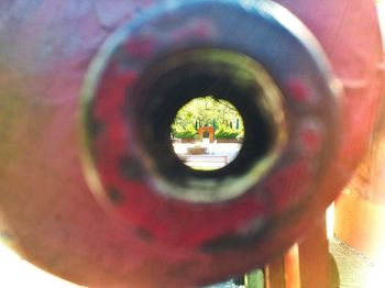 Close-up of woman in bikini
