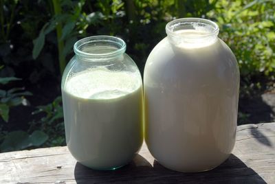 Close-up of drink on table