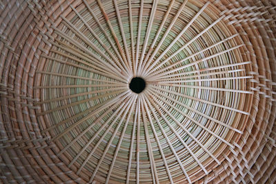 Low angle view of ceiling