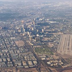 Aerial view of city