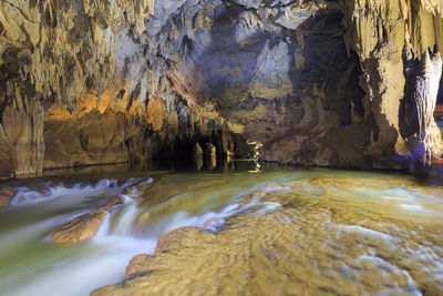 Scenic view of cave