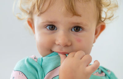 Close-up of boy