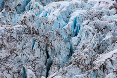 Full frame shot of frozen landscape