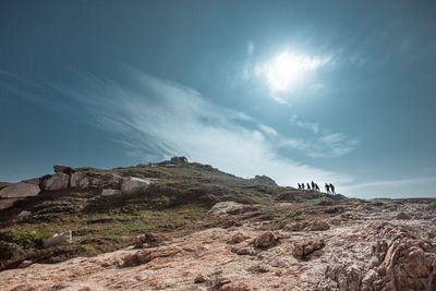 Low angle view of sky at night