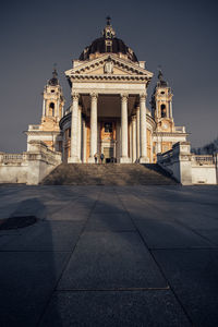 Late baroque cathedral superga 