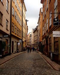 Buildings in city