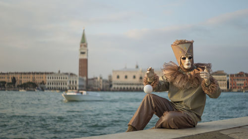 Carnival mask in venice