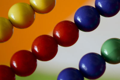 Close-up of balloons