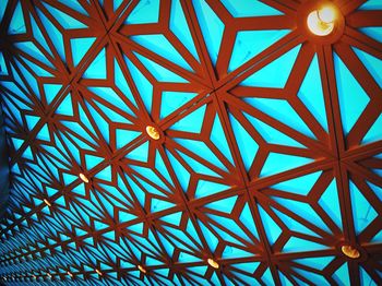 Low angle view of ceiling