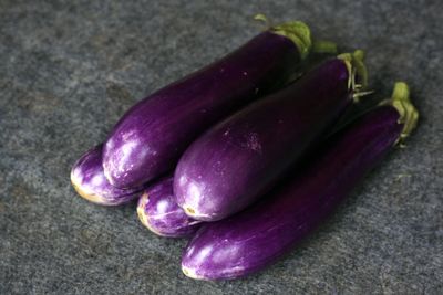 Close-up of purple chili