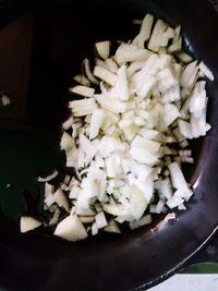 Close-up of flowers in kitchen