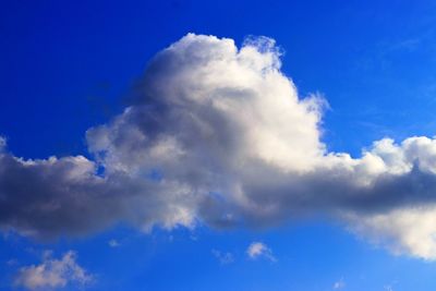 Low angle view of clouds in sky