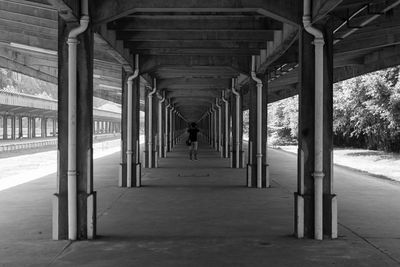 Corridor of building
