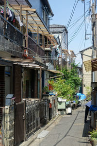 View of buildings in city