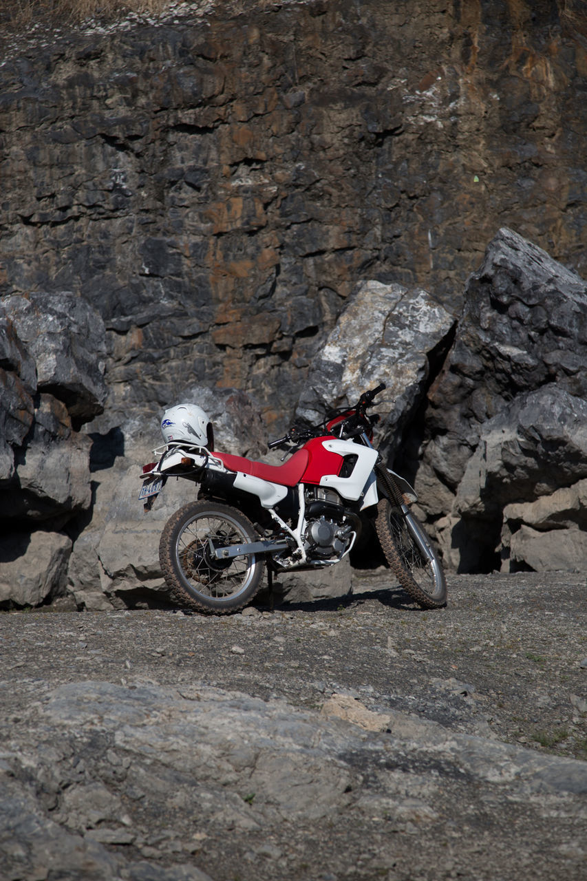 BICYCLES ON ROCKS