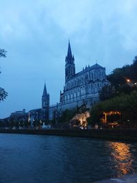 View of city at waterfront