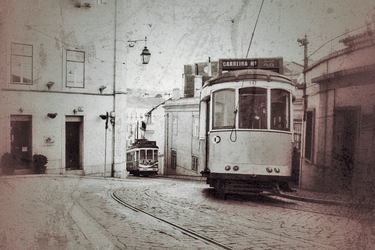 OLD BUILDING BY STREET