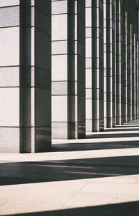 Shadow of building on wall