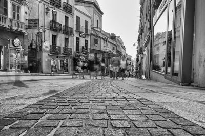 Street amidst buildings in city