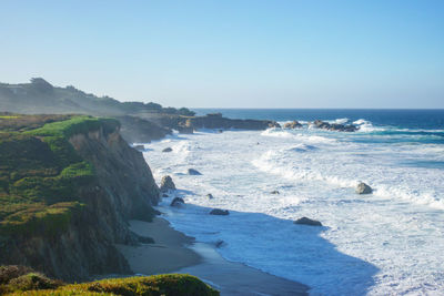 Garapata state beach, california coast