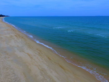 Scenic view of beach