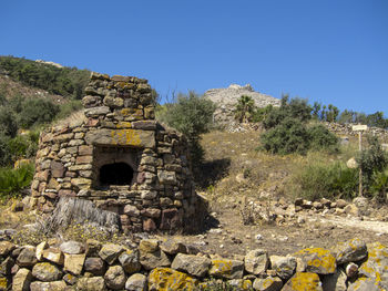 Old ruins against sky