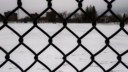 Full frame shot of chainlink fence