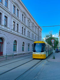 View of city street