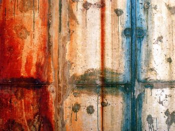 Full frame shot of weathered wall