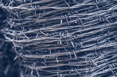 Full frame shot of metallic structure