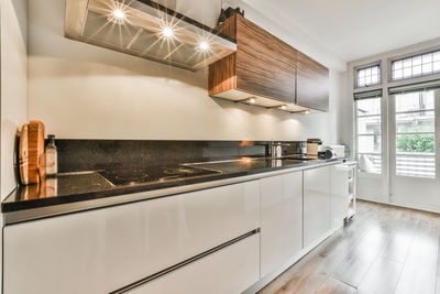 Interior of kitchen