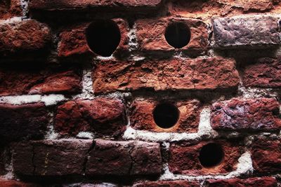 Full frame shot of weathered wall